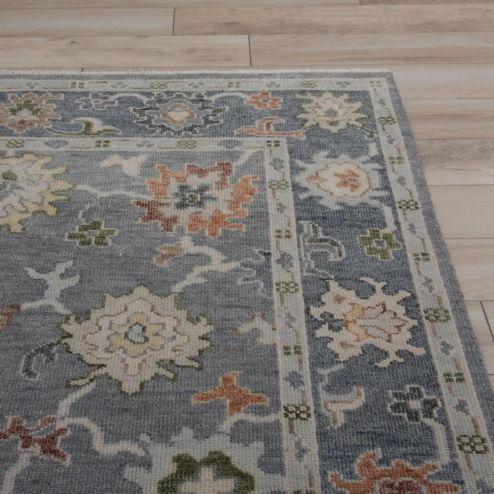 Rizzy Home Hallmark Gray/Dk.Gray HAL665 6 ft. X 9 ft. Rect. Rug