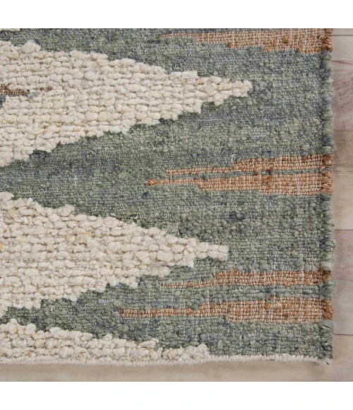 Rizzy Home Tundra Green/Ivory TUN205 8 ft. X 10 ft. Rect. Rug