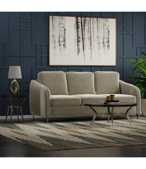 Rizzy Home Tundra Green/Ivory TUN205 8 ft. X 10 ft. Rect. Rug