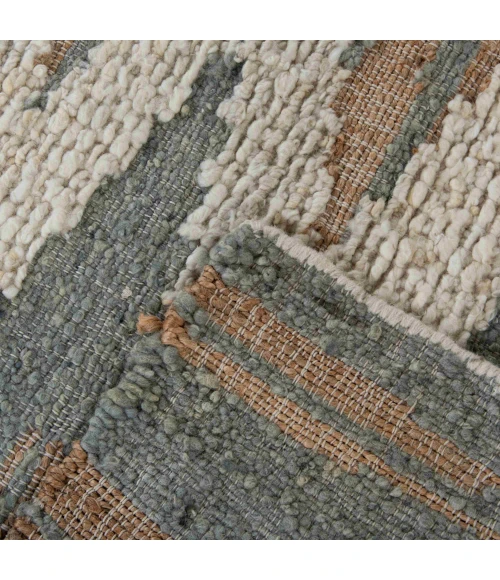 Rizzy Home Tundra Green/Ivory TUN205 8 ft. X 10 ft. Rect. Rug