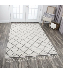 Rizzy Home Berkley BK988A Natural / Gray Area Rug 8 ft. 9 X 11 ft. 9 Rectangle