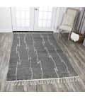 Rizzy Berkley BK992A-89x119-Gray Area Rug