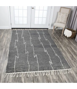 Rizzy Home Berkley BK992A Gray / Natural Area Rug 8 ft. 9 X 11 ft. 9 Rectangle