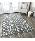 Rizzy Opus Area Rug OP8231 10' Round grey