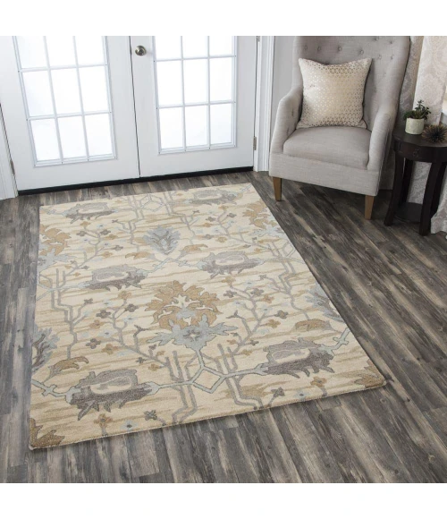Rizzy Valintino Area Rug VN610A 8' x 10' Beige