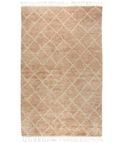 Rizzy Home Berkley BK989A Natural / L. Rust Area Rug 8 ft. 9 X 11 ft. 9 Rectangle