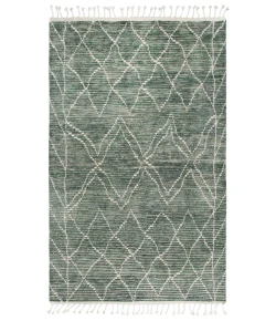 Rizzy Home Berkley BK990A Natural / Green Area Rug 8 ft. 9 X 11 ft. 9 Rectangle
