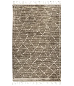 Rizzy Home Berkley BK991A Brown / Beige Area Rug 8 ft. 9 X 11 ft. 9 Rectangle