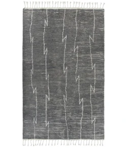 Rizzy Home Berkley BK992A Gray / Natural Area Rug 8 ft. 9 X 11 ft. 9 Rectangle