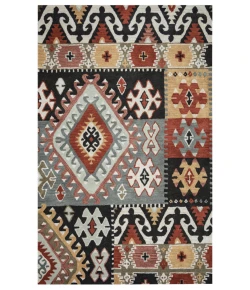 Rizzy Home Southwest SU8104 Gray Area Rug 5 ft. X 8 ft. Rectangle