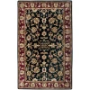 Rizzy Home Volare VO0821 Black / Rust Area Rug 9 ft. X 12 ft. Rectangle