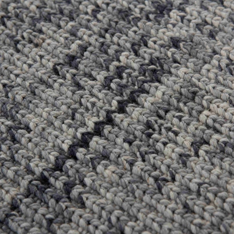 Rizzy Home Zag Gray ZAG105 5 ft. X 7 ft. 6 in. Rect. Rug