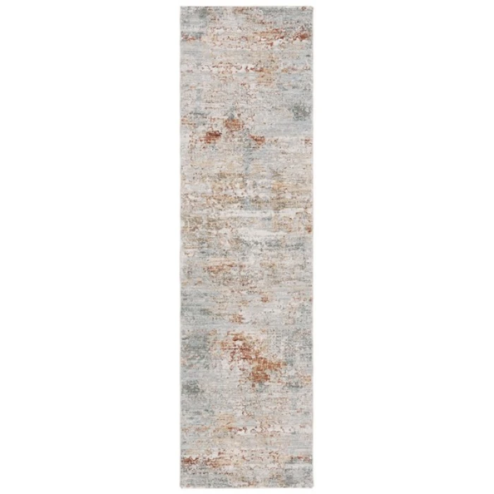 Safavieh Adrianna ADN200 Blue / Rust 2'-2" X 8' Runner Area Rug