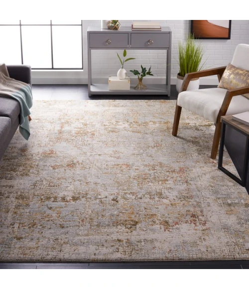 Safavieh Adrianna ADN202 Blue / Gold 9' X 12' Rectangle Area Rug