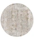 Safavieh Adrianna ADN202 Blue / Gold 6'-7" X 6'-7" Round Area Rug
