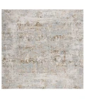 Safavieh Adrianna ADN202 Blue / Gold 6'-7" X 6'-7" Square Area Rug
