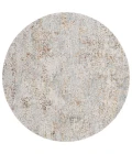 Safavieh Adrianna ADN204 Blue / Gold 6'-7" X 6'-7" Round Area Rug