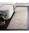Safavieh Adrianna ADN206 Blue / Gold 2'-2" X 8' Runner Area Rug