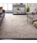 Safavieh Adrianna ADN206 Blue / Gold 6'-7" X 6'-7" Square Area Rug