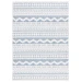 Safavieh Alamo ALM716 Blue / Ivory 5'-3" X 7'-6" Rectangle Area Rug
