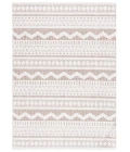Safavieh Alamo ALM716 Taupe / Ivory 4' X 6' Rectangle Area Rug