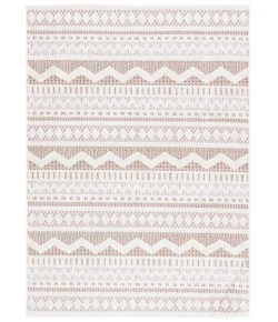 Safavieh Alamo ALM716 Taupe / Ivory 4' X 6' Rectangle Area Rug