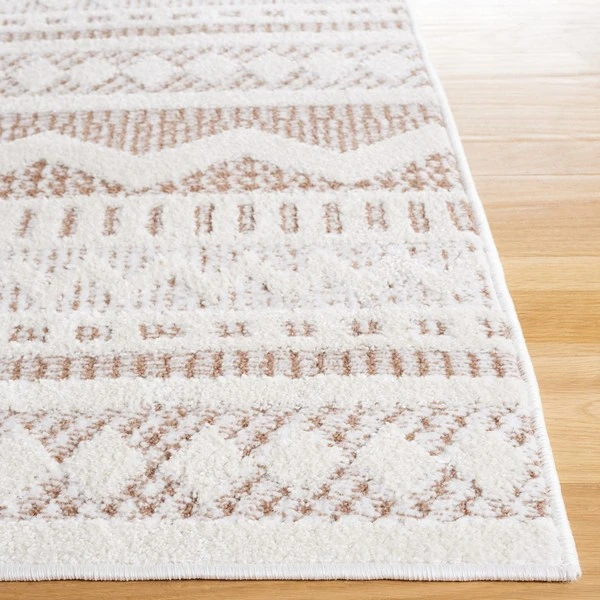 Safavieh Alamo ALM716 Taupe / Ivory 4' X 6' Rectangle Area Rug