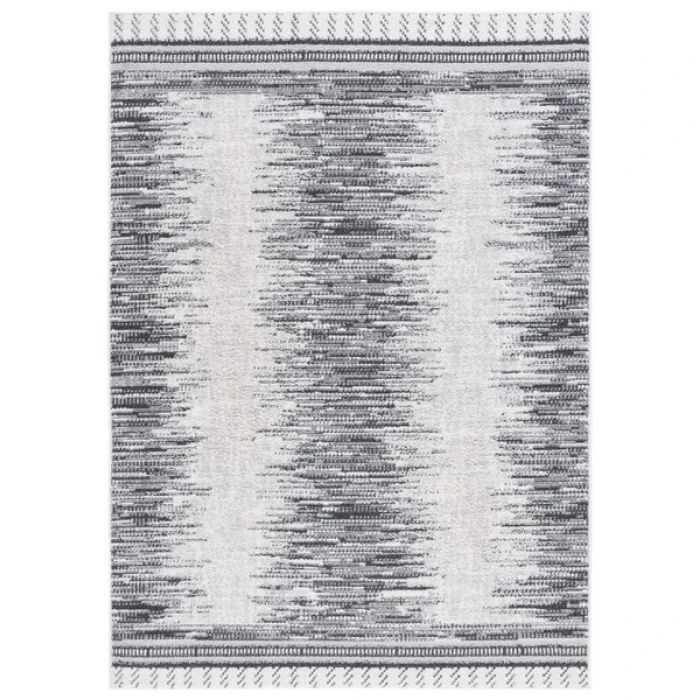 Safavieh Alamo ALM732 Grey / Charcoal 9' X 12' Rectangle Area Rug