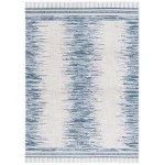 Safavieh Alamo ALM732 Grey / Blue 4' X 6' Rectangle Area Rug