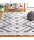 Safavieh Alamo ALM737 Ivory / Charcoal 8' X 10' Rectangle Area Rug