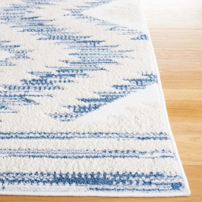 Safavieh Alamo ALM737 Ivory / Blue 4' X 6' Rectangle Area Rug