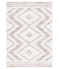 Safavieh Alamo ALM737 Ivory / Taupe 5'-3" X 7'-6" Rectangle Area Rug