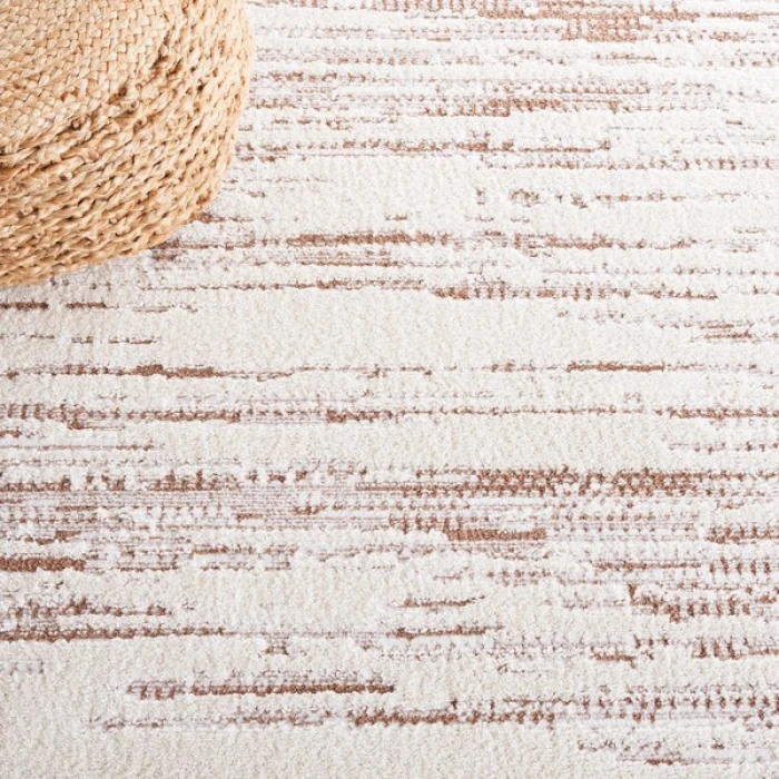 Safavieh Alamo ALM742 Taupe / Ivory 5'-3" X 7'-6" Rectangle Area Rug