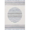 Safavieh Alamo ALM775 Ivory / Navy 9' X 12' Rectangle Area Rug