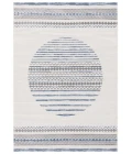Safavieh Alamo ALM775 Ivory / Navy 5'-3" X 7'-6" Rectangle Area Rug