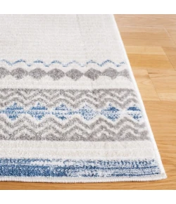 Safavieh Alamo ALM775 Ivory / Navy 6'-7" X 6'-7" Square Area Rug