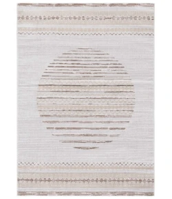 Safavieh Alamo ALM775 Ivory / Brown 9' X 12' Rectangle Area Rug