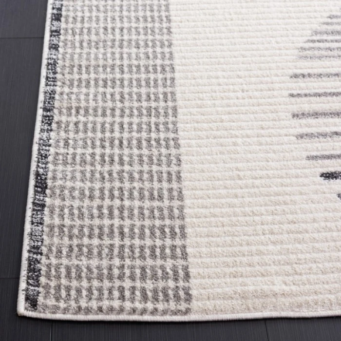 Safavieh Alamo ALM779 Ivory / Grey 9' X 12' Rectangle Area Rug