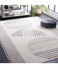 Safavieh Alamo ALM779 Ivory / Grey 5'-3" X 7'-6" Rectangle Area Rug