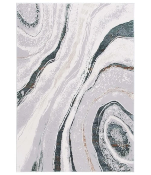 Safavieh Alenia ALN103 Grey / Ivory 6' X 9' Rectangle Area Rug