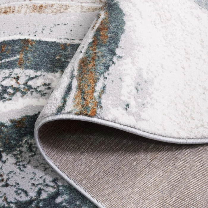 Safavieh Alenia ALN103 Grey / Ivory 5'-2" X 7' Rectangle Area Rug