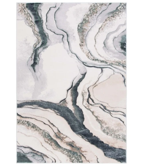 Safavieh Alenia ALN104 Grey / Blue 9' X 12' Rectangle Area Rug