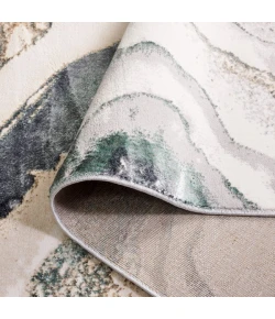 Safavieh Alenia ALN104 Grey / Blue 6'-7" X 6'-7" Square Area Rug