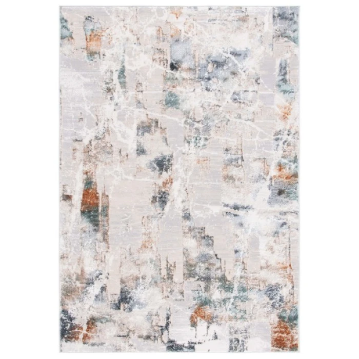 Safavieh Alenia ALN109 Grey / Beige 5'-2" X 7' Rectangle Area Rug