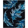 Safavieh Allure ALR121 Black / Blue 4' X 6' Rectangle Area Rug