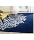 Safavieh Allure ALR122 Navy / Ivory 5' X 8' Rectangle Area Rug