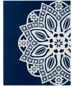 Safavieh Allure ALR122 Navy / Ivory 8' X 10' Rectangle Area Rug