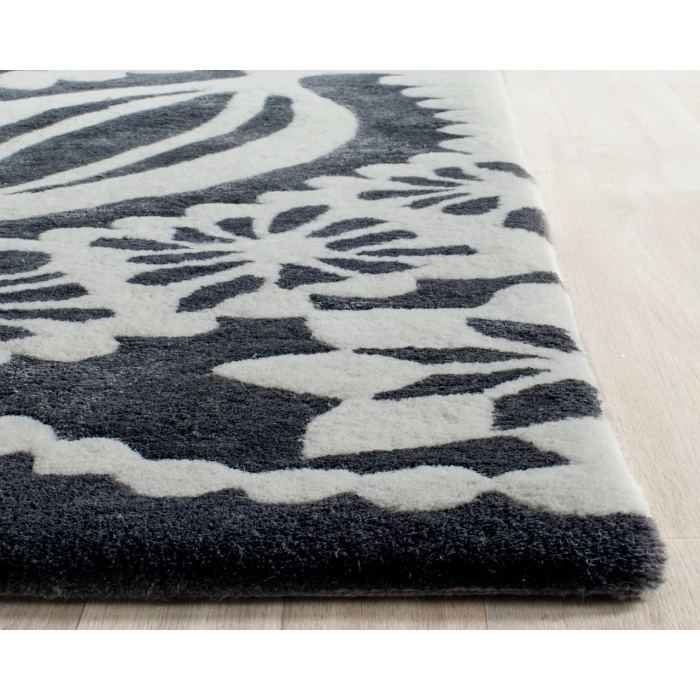 Safavieh Allure ALR122 Grey / Ivory 5' X 8' Rectangle Area Rug