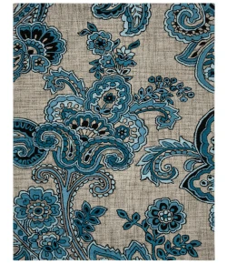 Safavieh Allure ALR310 Grey / Blue 4' X 6' Rectangle Area Rug