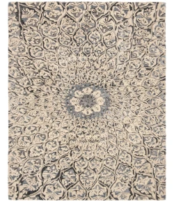 Safavieh Allure ALR419 Ivory / Charcoal 5' X 8' Rectangle Area Rug